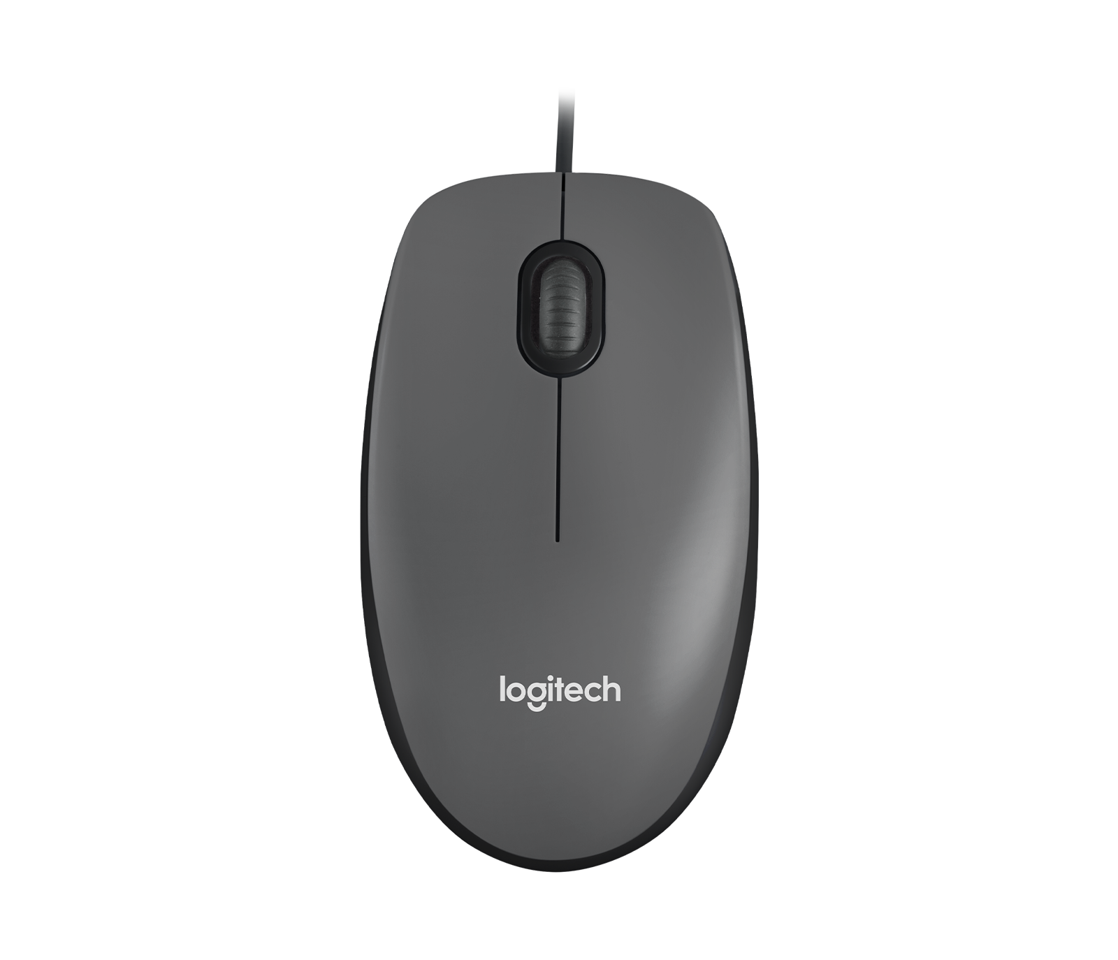 Logitech M100 Corded Mouse (Black)