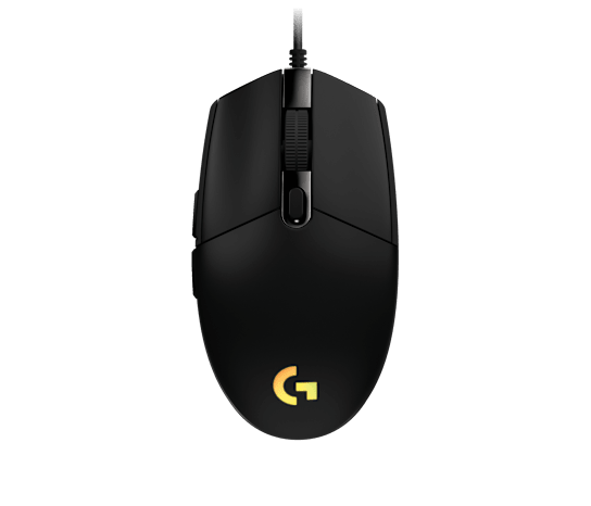 Logitech G203 LIGHTSYNC Wired Gaming Mouse (Black)