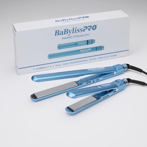 BaBylissPRO Nano Titanium 1" Ultra-Thin Straightener (BNT4072TUC)