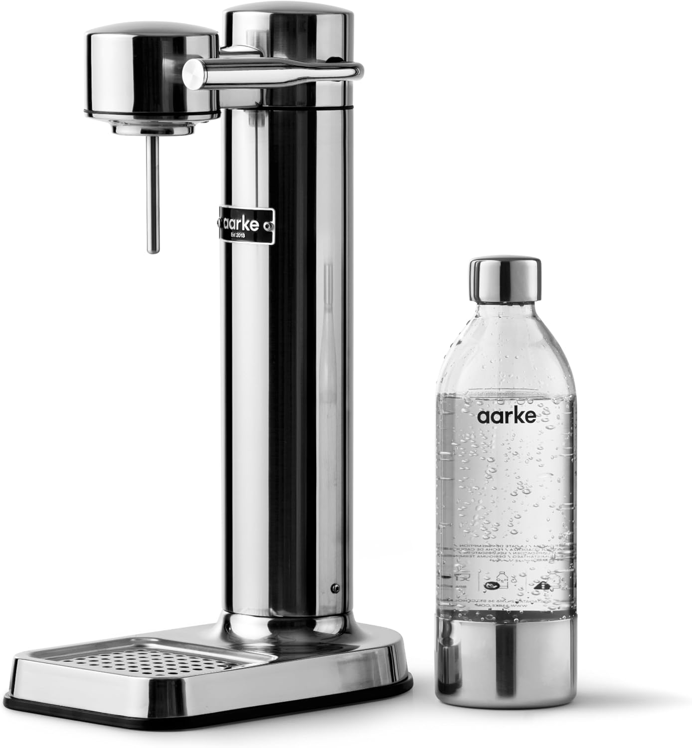 Aarke Carbonator 3 sparkling water maker, stainless steel