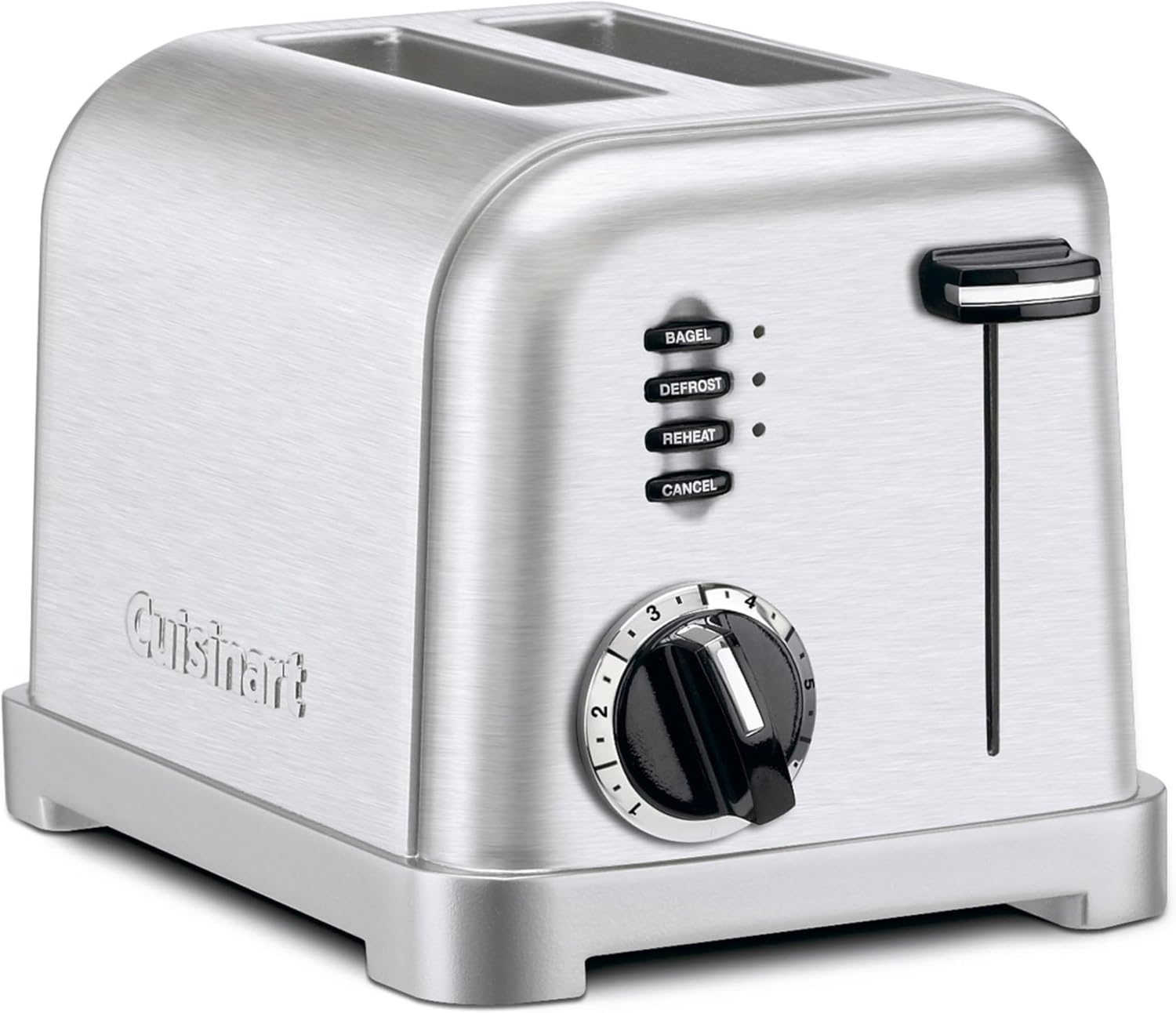 Cuisinart CPT-160P1 Metal Classic 2-Slice Toaster, brushed stainless steel